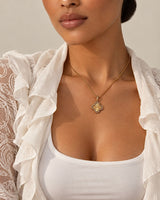Antique Clover Necklace