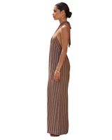 The Sedona Striped Halter Jumpsuit