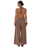The Sedona Striped Halter Jumpsuit