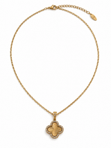 Antique Clover Necklace