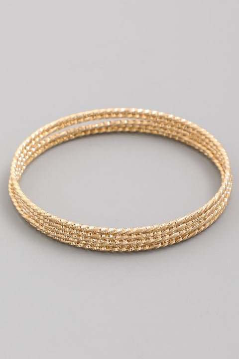 "Something Slight" Bangles (Gold)