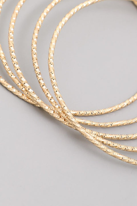 "Something Slight" Bangles (Gold)