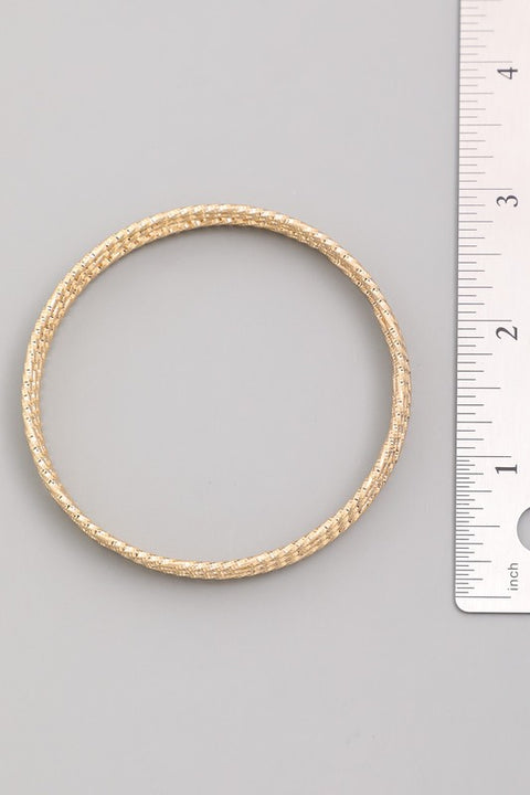 "Something Slight" Bangles (Gold)